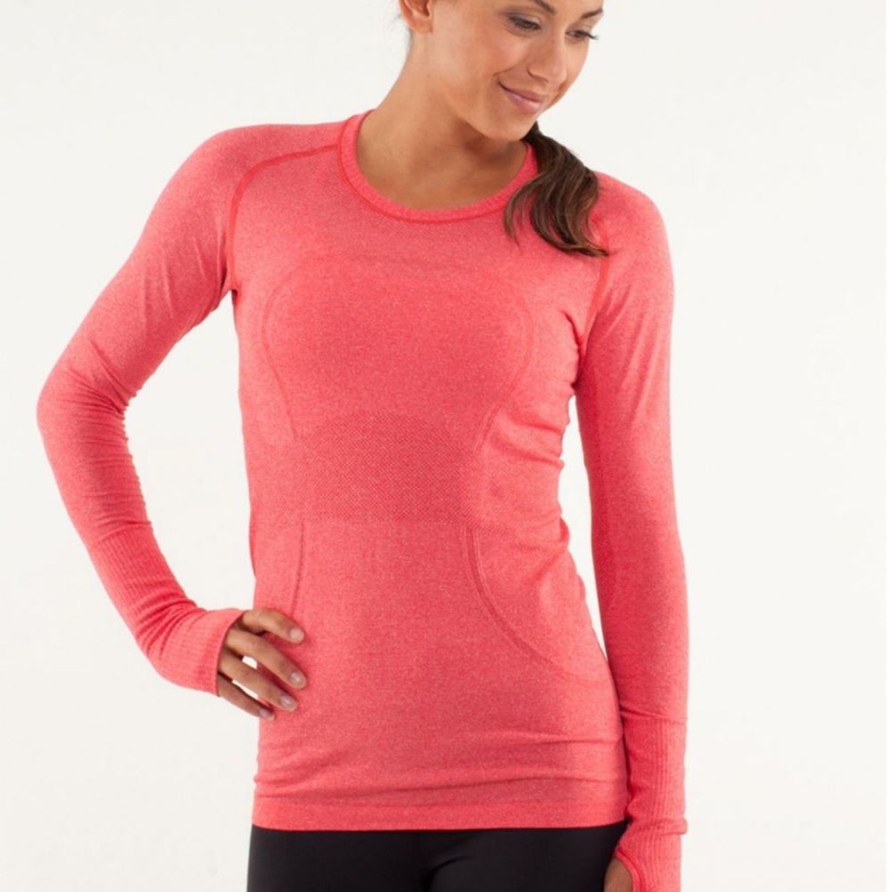 Lulu swiftly tech long sleeve size 6